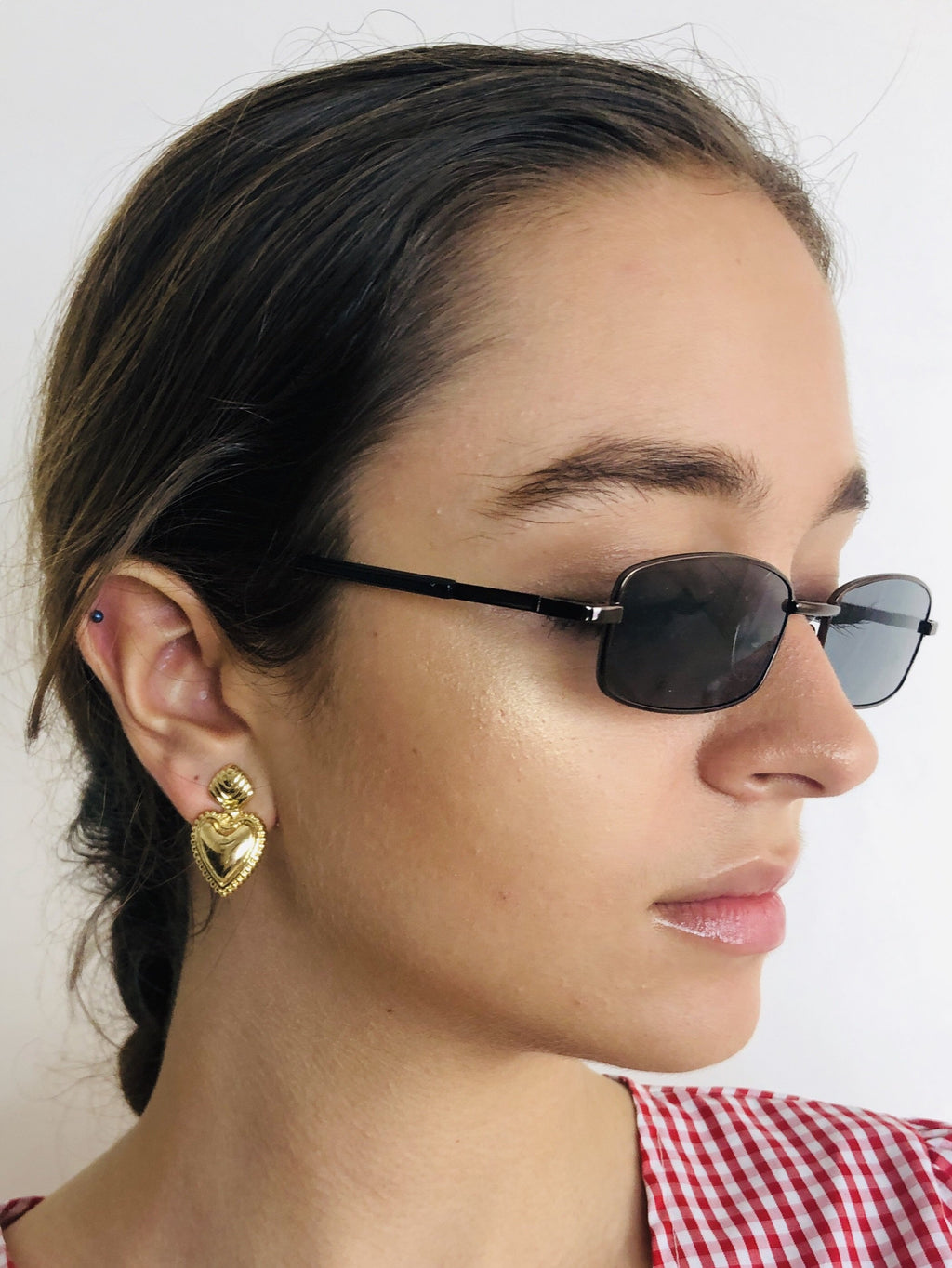 SALE Square Dark Grey Sunglasses Unicornio Azul 