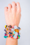 Mixed Bracelets Unicornio Azul 