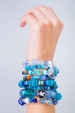Mixed Bracelets Unicornio Azul 